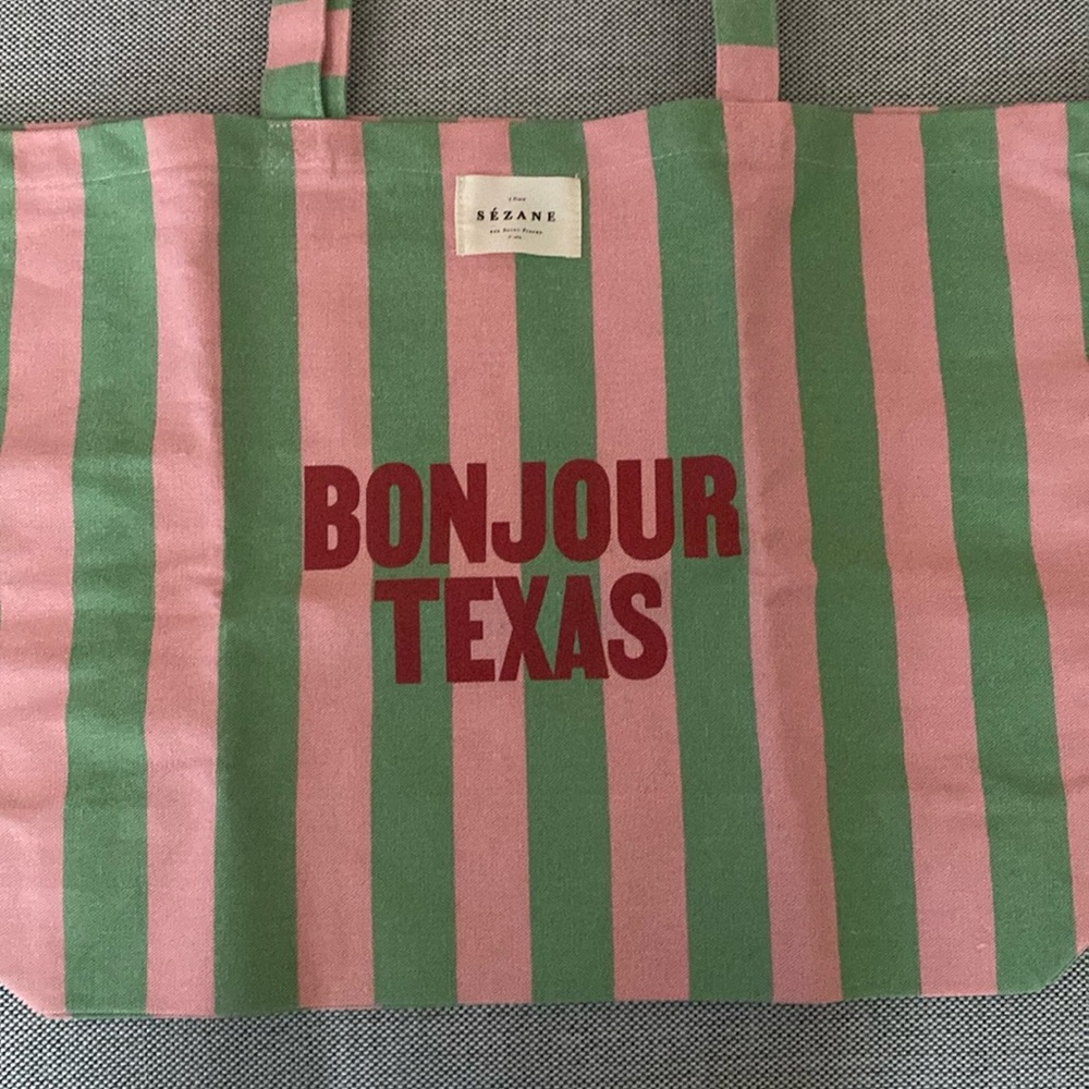 Sézane Bonjour Texas Tote